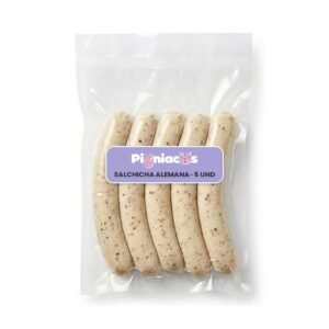 Salchicha alemana x5 sin conservantes Pigniacos