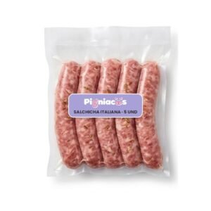 Salchicha italiana x5 sin conservantes Pigniacos