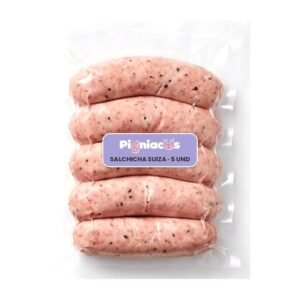 Salchicha suiza x5 sin conservantes Pigniacos